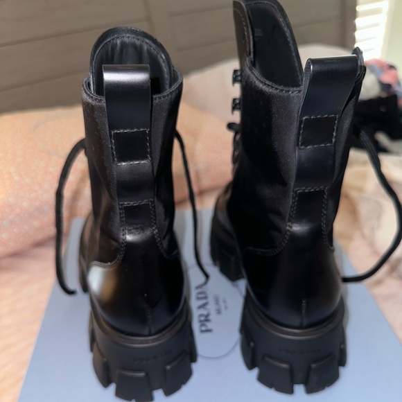 Prada Monolith Boots - Picture 4 of 10